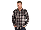 Scotch, Soda - L/S Plaid Shirt w/ Contrast Lining (Black/Grey Plaid)