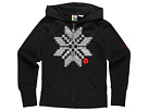 Roxy Kids - Icicle Hoodie (Big Kids) (New Black)