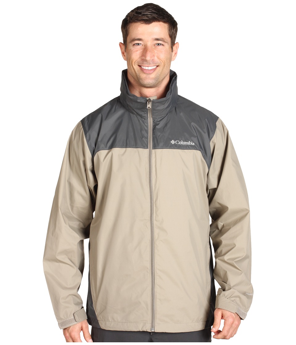 Columbia Glennaker Lake Rain Jacket (Tusk/Grill) Men