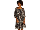 Ellen Tracy - Soft Belted Dress (Mink Multi)