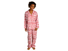 BedHead - Cotton Flannel Classic PJ Set (Red Flair Isle)