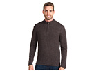 Robert Comstock - Half Zip Wool Sweater (Eggplant)
