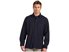Robert Comstock - Cotton Linen Blend L/S Woven (Navy)