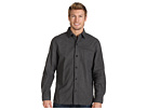Robert Comstock - Cotton Linen Blend L/S Woven (Charcoal)