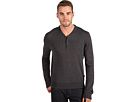 French Connection - Contrast Henley Sweater (Charcoal)