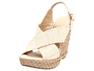 Stuart Weitzman - Toogood (Ivory Wrinkle Raffia) - Footwear