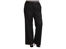 Jones New York Collection Plus - Plus Size Petite Flare Career Pant (J Black)