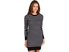 French Connection - Sydney Stripe w/ Bows (Black/White)