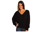 BCBGMAXAZRIA - Wyatt V-Neck Dolman Sleeve Pullover (Black)