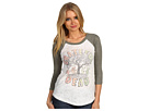 Junk Food - Grateful Dead Raglan (Sugar/Clay)