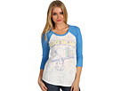 Junk Food - Ski Bum Raglan Tee (Sugar/Blueberry)