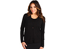 Jones New York Collection - L/S V-Neck Cardigan (JBlack)