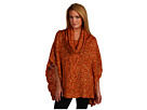 Free People - Last Town Cable Poncho (Spice Heather)