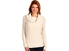 Adrienne Vittadini - Wide Draped Cowl Neck Pullover Sweater (Parchment)