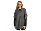 DKNYC - Cowlneck Pullover Cape (Heather Grey)