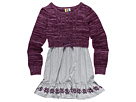 Roxy Kids - Cozy Up Sweater/Knit Dress (Big Kids) (Potent Purple Knite)