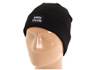 DTA - Monogram Cuff Beanie (Black)