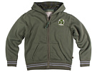 Alpha Industries Kids - JV Hoodie (Litttle Kids/Big Kids) (Pine Green)