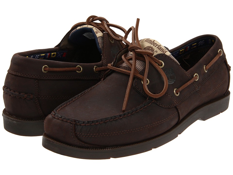 Timberland Earthkeepers(r) Kia Wah Bay 2-Eye Boat (Chocolate) Men