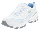 SKECHERS - D'Lites - Pep (White/Light Blue)