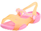 Crocs Kids - Emelina Sandal (Toddler/Little Kid/Big Kid) (Cantaloupe/Pink Lemonade) - Footwear