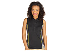 Callaway - BESK0048 Sleeveless Print Polo (Caviar)
