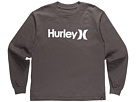 Hurley Kids - One Only L/S Tee (Big Kids) (Cinder)