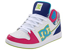 DC - University Mid W (White/Turquoise/Soft Lime)