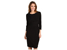 Tahari by ASL - Fanny Side Ruched Dress (Black)