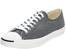 Converse - Jack Purcell LTT Leather Ox (Castlerock Grey/White) - Footwear
