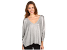 Joie - Ozzy V-Neck Top (Light Heather Silver)