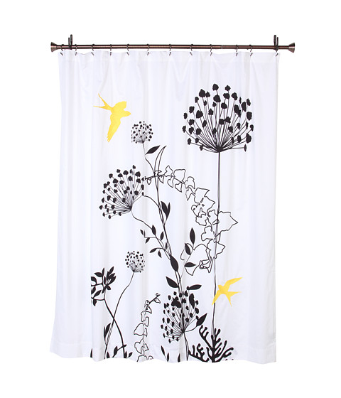 Black White And Yellow Shower Curtain - Mobroi.com Black White And Yellow Shower Curtain - Mobroi.com