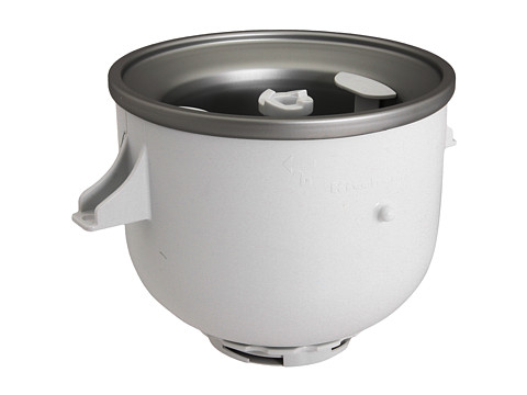 KitchenAid - KICA0WH Ice Cream Attachment (White) Appliances Cookware