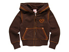 True Religion Kids - Boys QT Stylized U Hoodie (Toddler/Little Kids/Big Kids) (Brown)