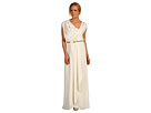 Max and Cleo - Shelly Twisted Crepe Gown (Ecru)