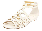 Stuart Weitzman Kids - Golddigger (Toddler/Youth) (White)