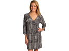BCBGeneration - Snake Print Dress (Grey Combo)