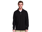 Tommy Bahama Denim - Flat Back Ribs Button Mock L/S T-Shirt (Black)