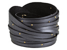 Linea Pelle - Double Wrap With Nailhead Studs (Pewter)