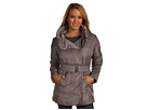 Vince Camuto - Quilted Down Stand Collar Coat (Dove)