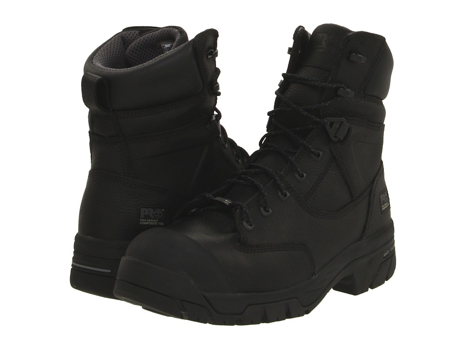 Timberland PRO Helix 8 Waterproof Composite Toe (Black) Men