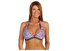 Roxy - Ditsy Sun 70's Halter Reversible D - Cup (True Black Floral)