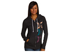Hurley - Icon Drop Solid Slim Zip Fleece (Black)