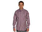 TailorByrd - Navy/Red Stripe L/S Shirt (Navy/Red Stripe)