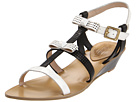 Juicy Couture - Sura (Angel Off White Patent/Black Vacchetta) - Footwear