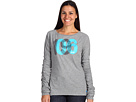 New Balance - Women's Tee with Ruching (Heather Grey)