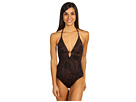 Calvin Klein - Tidal Wave Halter One Piece (Umber) - Apparel