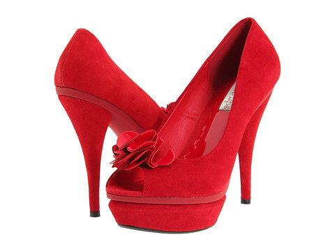 2 Lips Too - Primrose (Red/Red) High Heels