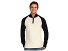 Nautica - Quarter Zip Colorblock Sweater (Natural)