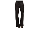 Calvin Klein Jeans - Petite Abraded Black Skinny Flare Jean w/ Bling Back Pockets (Abraded Black)